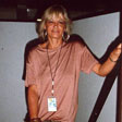Anita Pallenberg - Backstage at Stones Concert August 1990 in Berlin