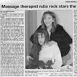 Dr. Dot: Massage therapists rubs rock stars the right way